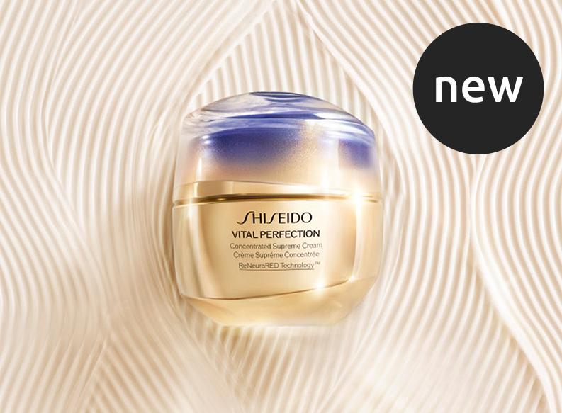 <div>
	<strong>Straffe Haut</strong>
</div>
<div>
	<div>
		Geniesse dank der neuen Shiseido Vital Perfection Cream ein geliftetes Erscheinungsbild
	</div>
</div>